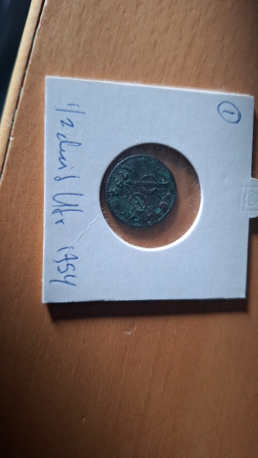 1/2 duit Utrecht 1754, Postzegels en Munten, Ophalen of Verzenden, Vóór koninkrijk, Overige waardes, Losse munt