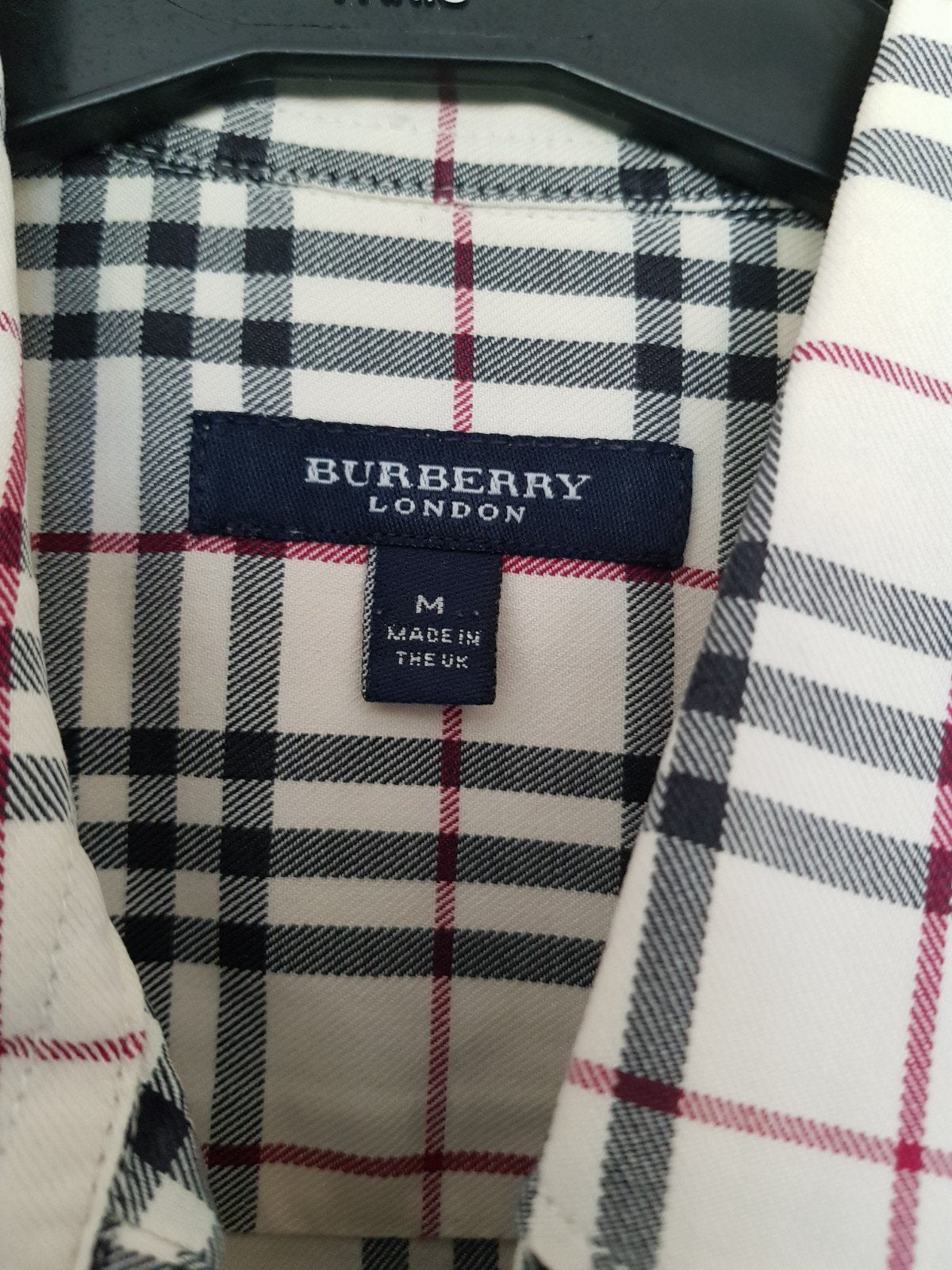 Burberry London blouse, Ophalen of Verzenden, Zo goed als nieuw, Burberry, Halswijdte 39/40 (M)