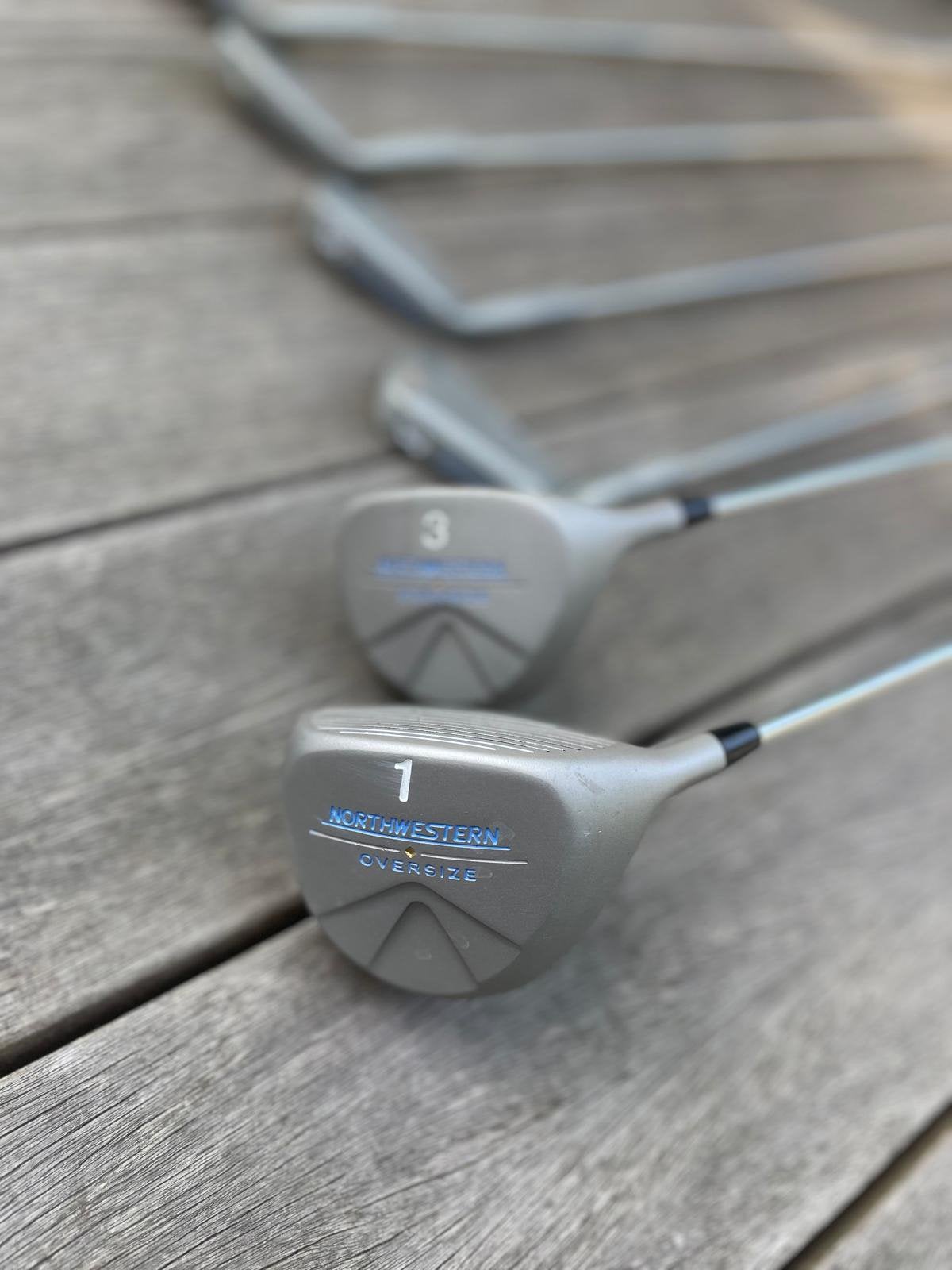 Complete Northwestern Oversize golfset, Sport en Fitness, Golf, Ophalen, Gebruikt, Set, Overige merken