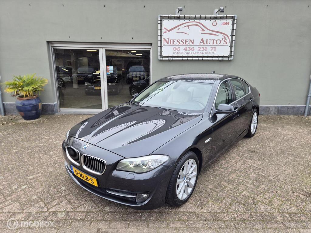BMW 5-serie F10 523i High Executive 1ste eigenaar, Euro 5, Achterwielaandrijving, Automatische klimaatregeling, 2000 kg