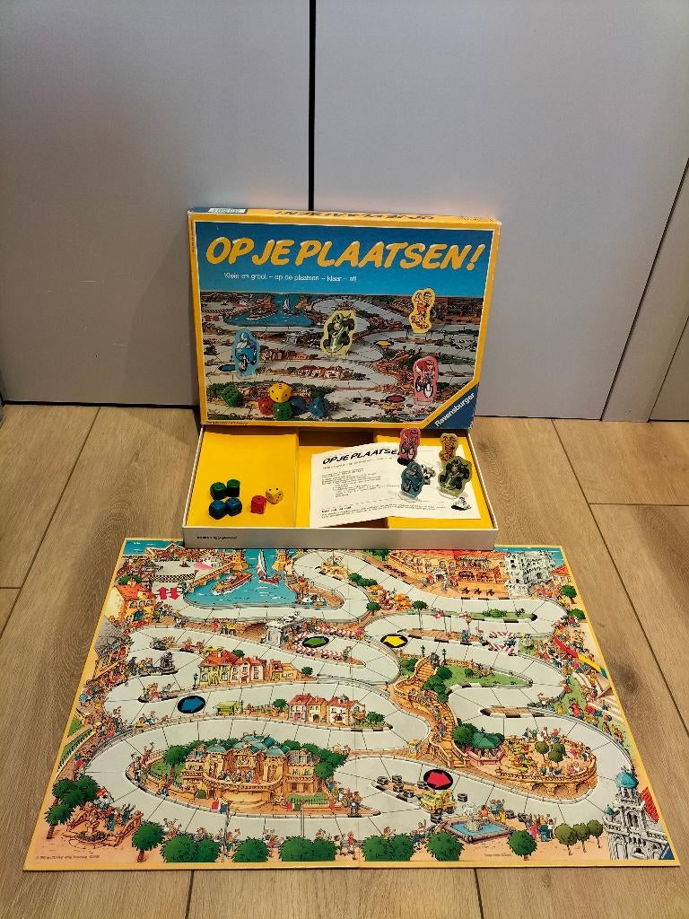 Op je plaatsen! - spel van Ravensburger - 1988, Een of twee spelers, Ophalen of Verzenden, Gebruikt, Ravensburger