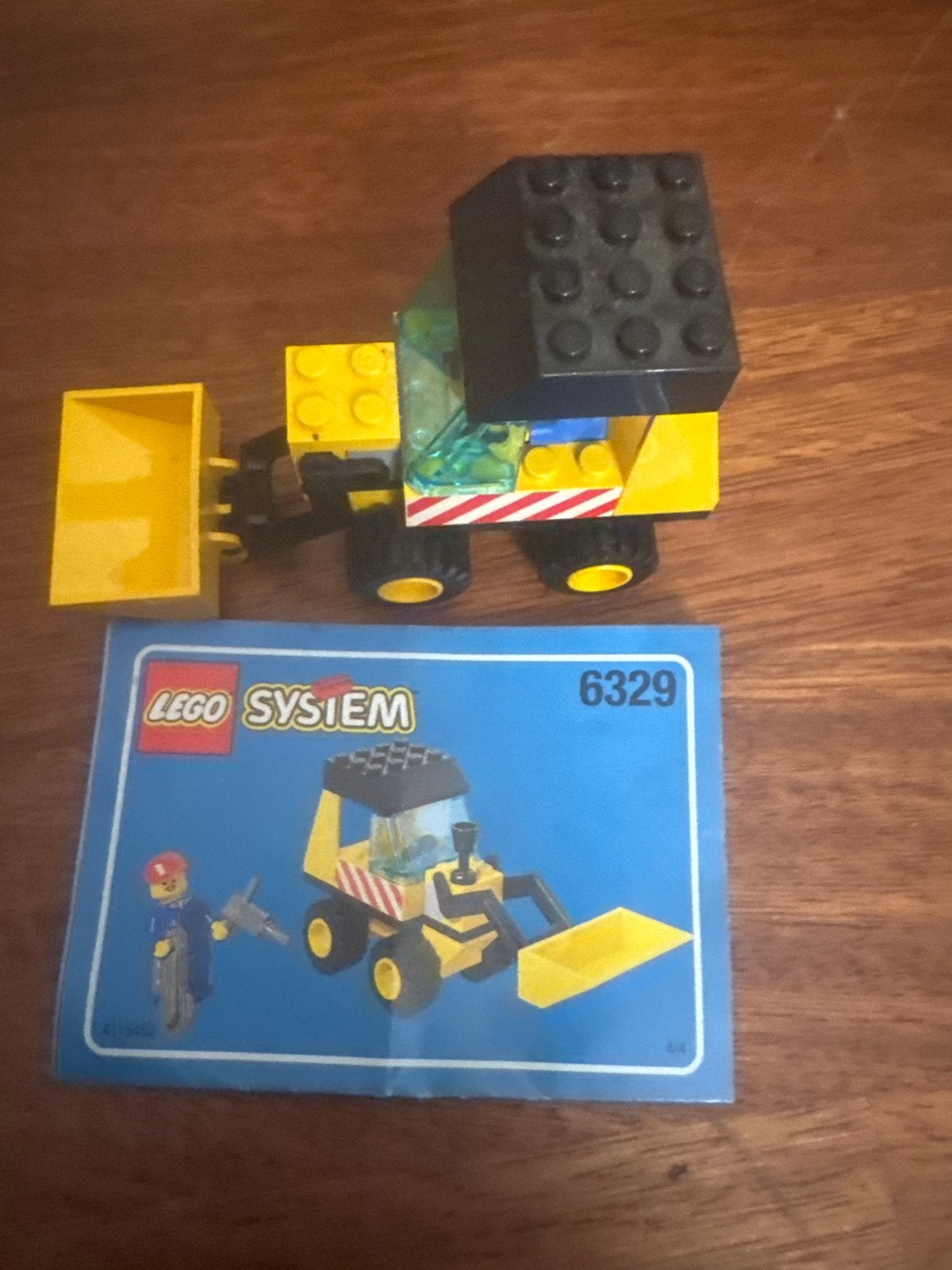 Lego System 6329 Kiepwagen met instructies, Lego, Ophalen of Verzenden, Compleet, Complete set