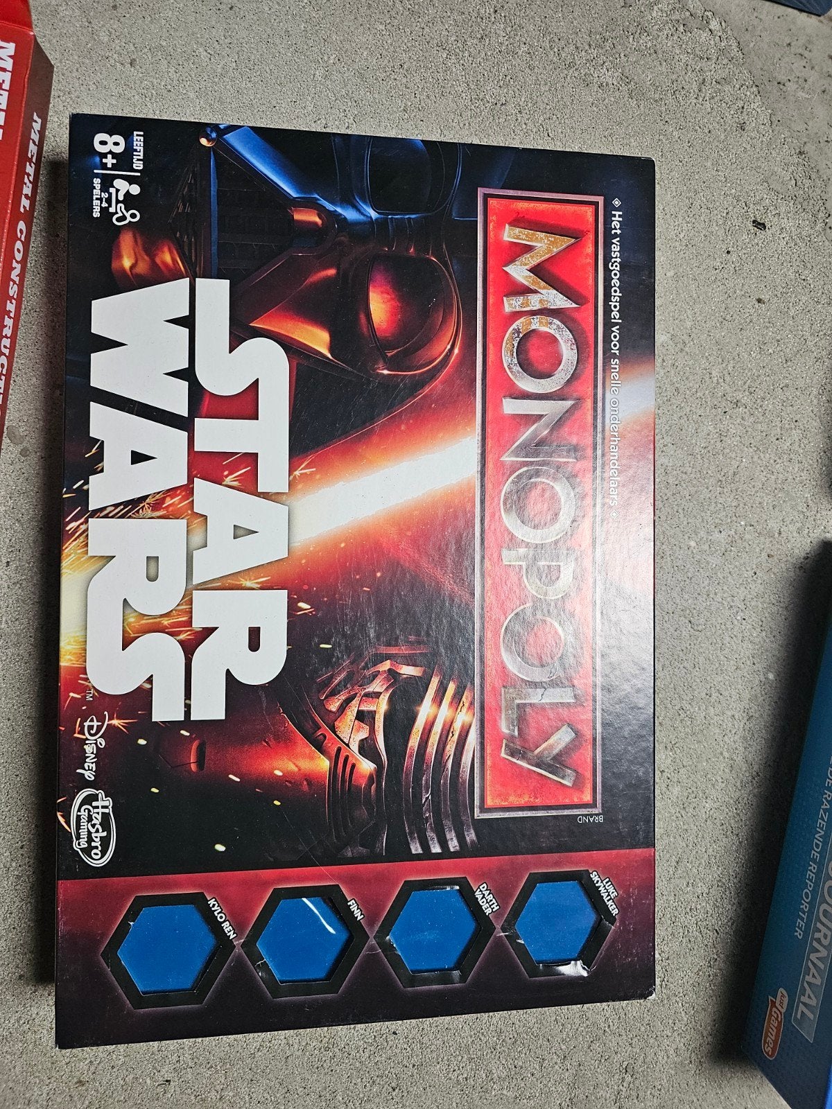 Monopoly Star Wars Bordspel - Zo goed als nieuw, Een of twee spelers, Ophalen of Verzenden, Zo goed als nieuw, Hasbro