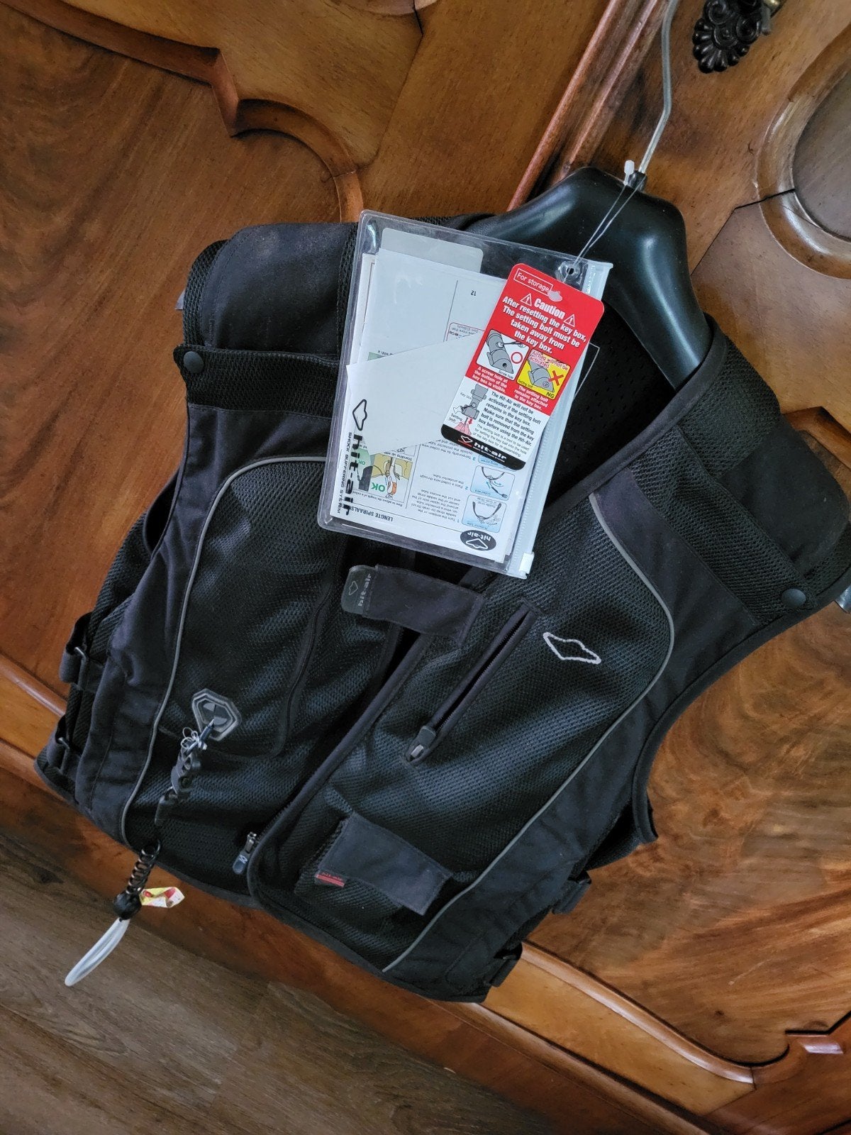 Hit-Air MC-HITAIR Airbagvest Adult Zwart Maat S, Nieuw met kaartje, Overige typen, Dames, Ophalen of Verzenden