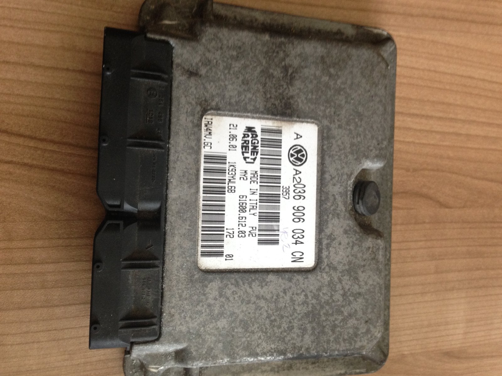 Ecu motormanagement 036906034CN VAG, Ophalen of Verzenden, Gebruikt, Seat