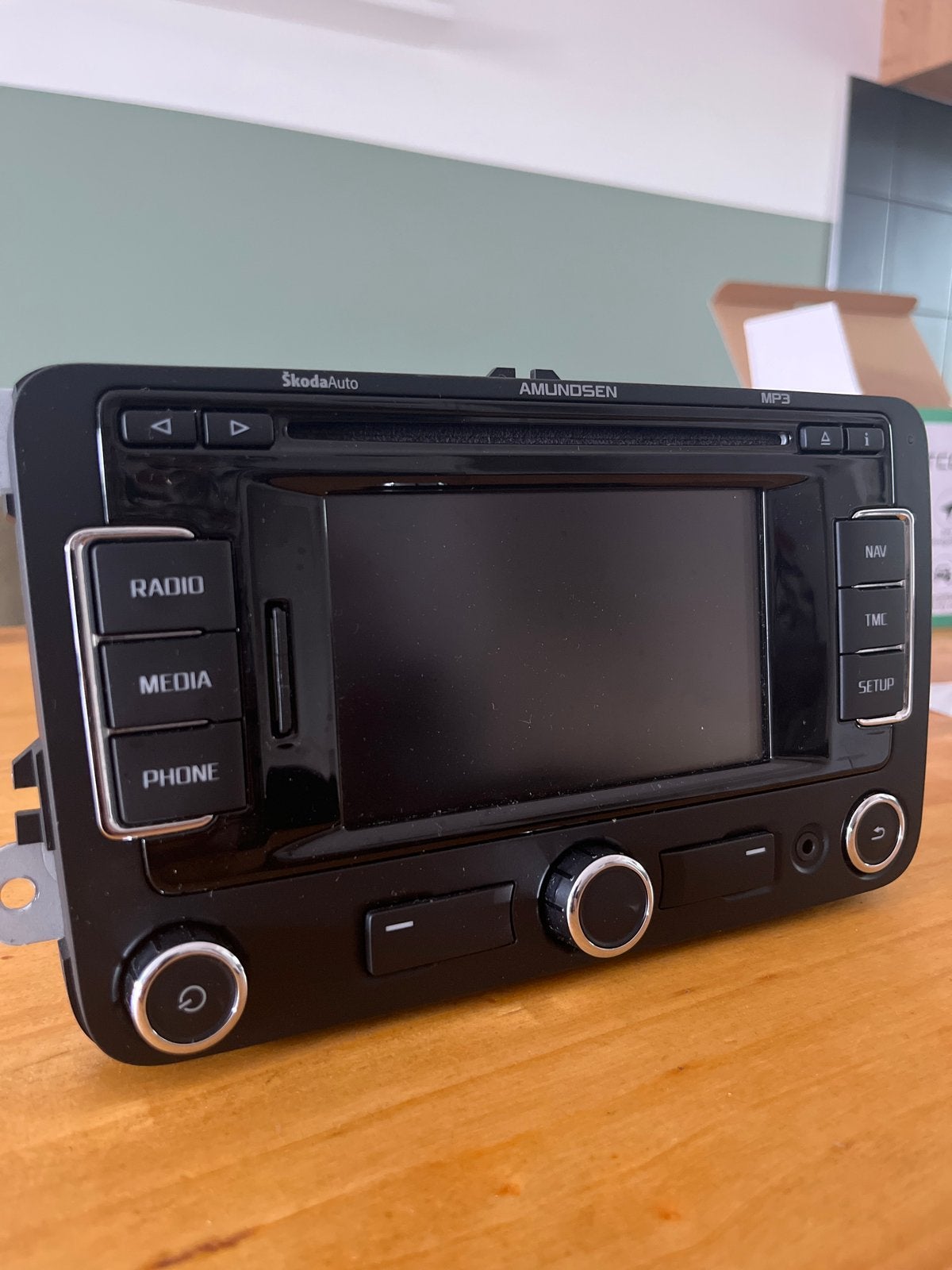 Originele Skoda Amundsen Autoradio Navigatie Yeti 2011, Ophalen of Verzenden, Gebruikt