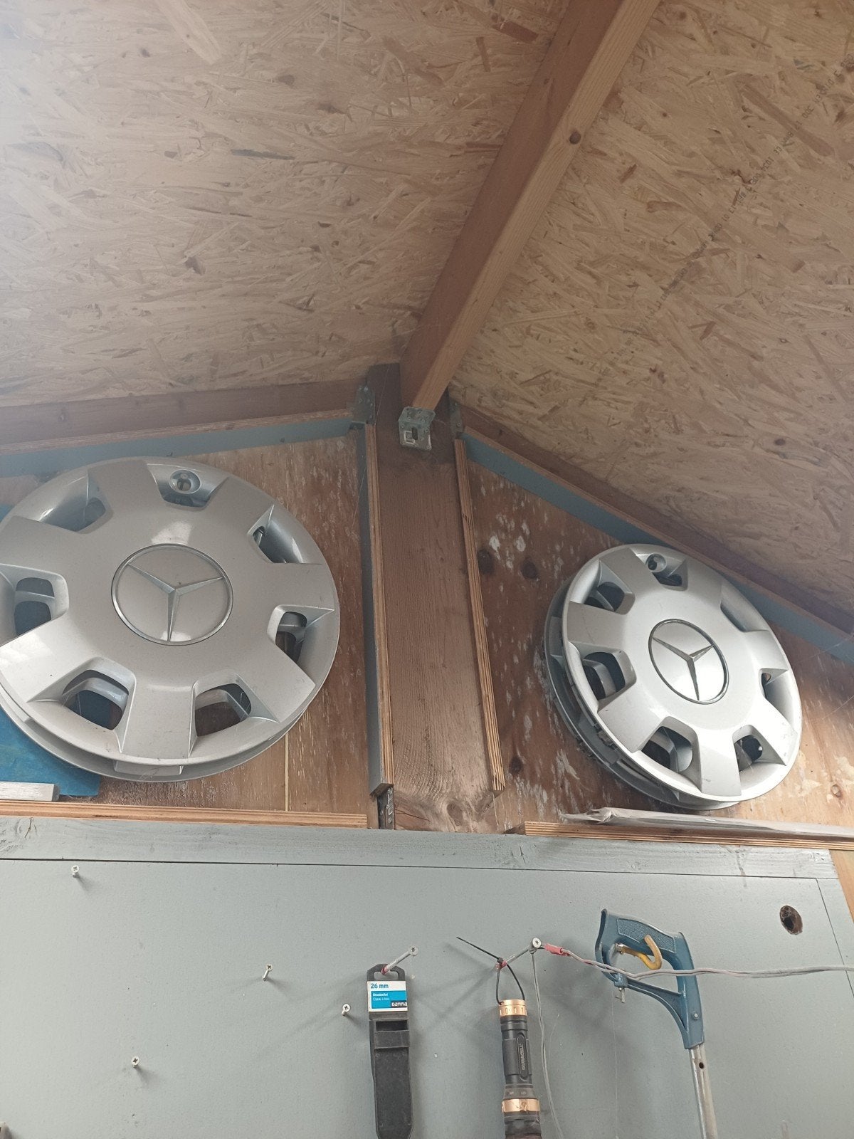 Mercedes-Benz wieldoppen - Set van 2, Ophalen of Verzenden