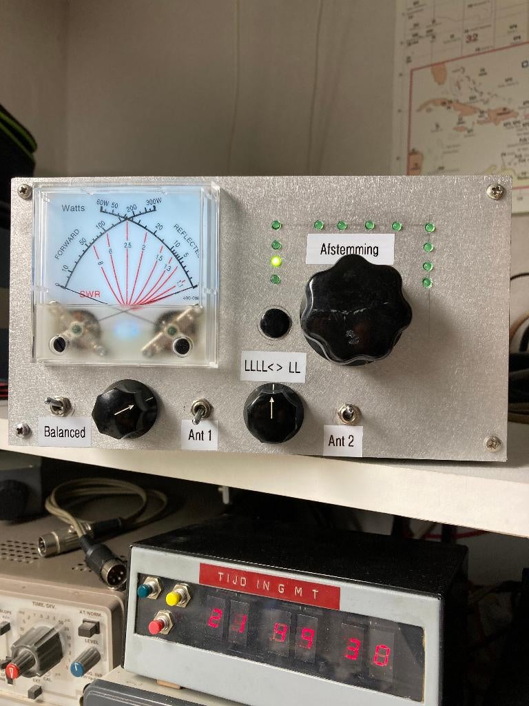 Antennetuner S-Match 1 Kw, Telecommunicatie, Ophalen of Verzenden, Zo goed als nieuw, Zender en Ontvanger