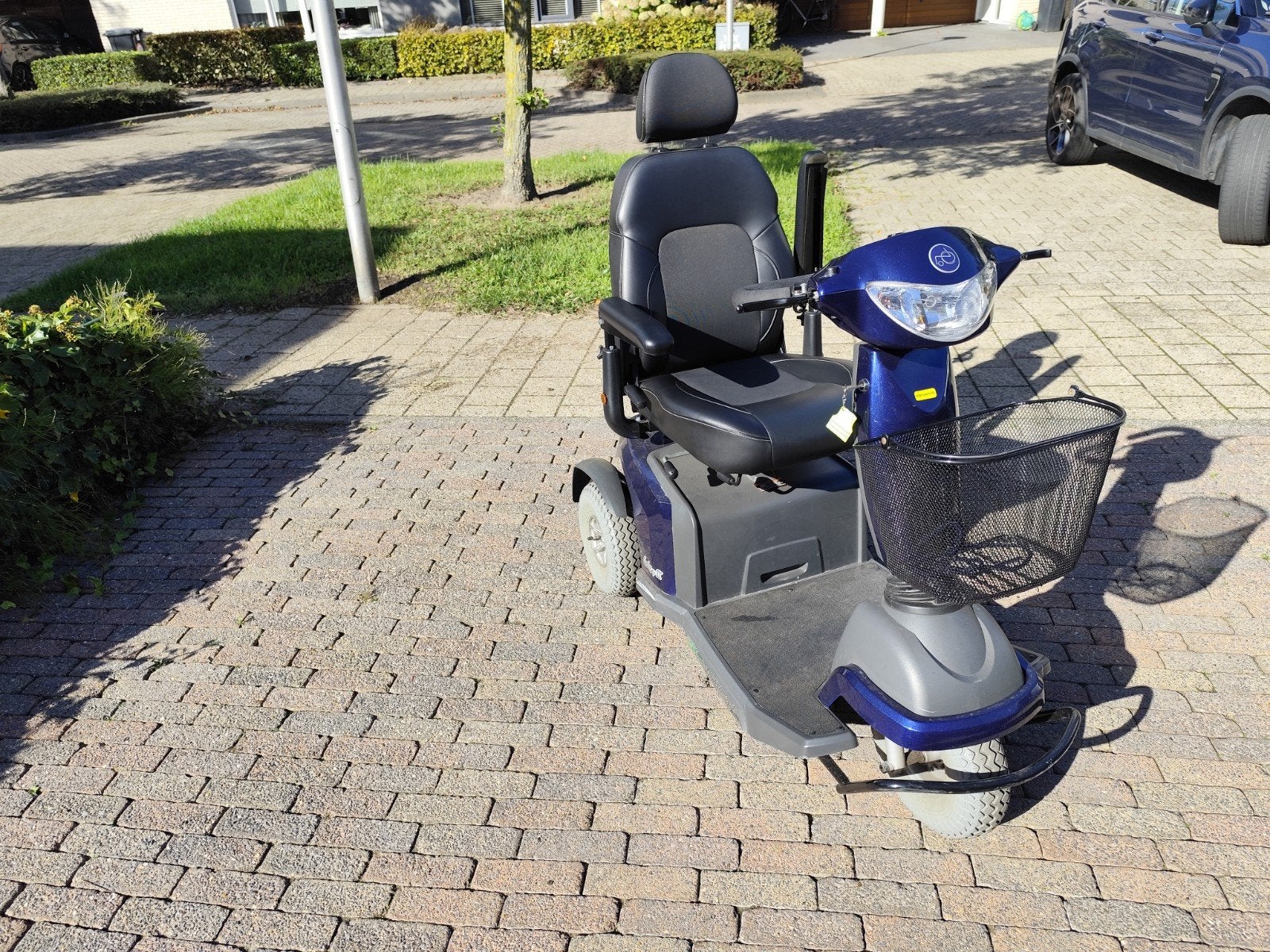 Luxe Excel Galaxy II Scootmobiel (3-wiel), Ophalen, Excel, Zo goed als nieuw, 36 t/m 45 km