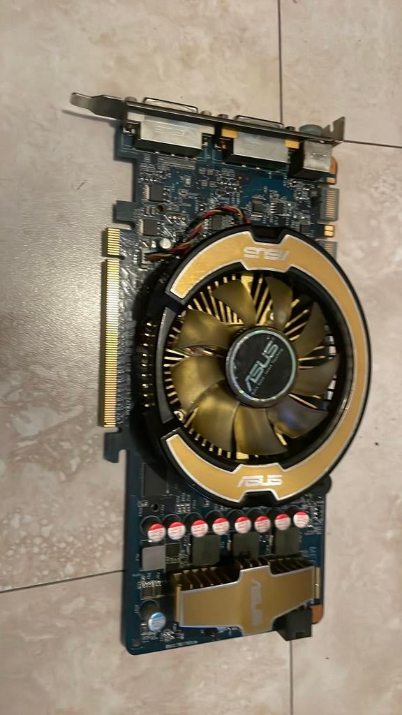 ASUS GeForce GTX 560 Ti DirectCU II, Computers en Software, Videokaarten, Ophalen of Verzenden, Zo goed als nieuw, GDDR5, PCI-Express 3