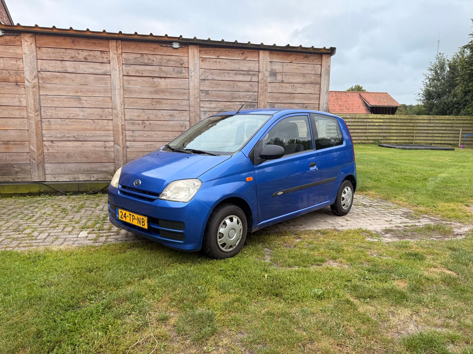 Daihatsu Cuore 1.0 Osaka 3D 2007 Blauw, Auto's, Voorwielaandrijving, 600 kg, 18 €/maand, Cuore