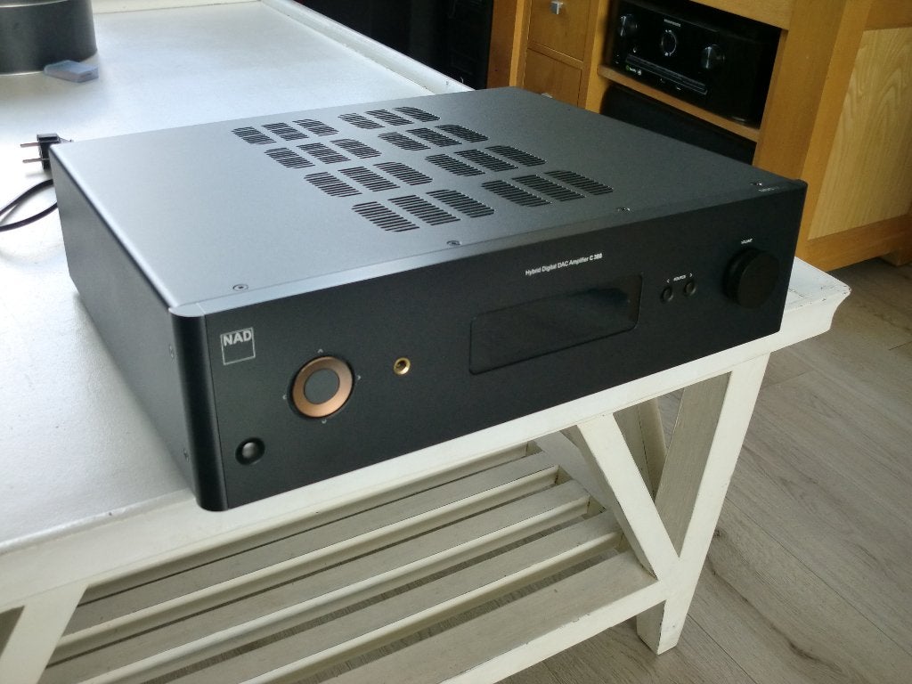 NAD C388 + MDC modul + update nieuw 2X eindtrap 63V., Overige merken, Refurbished, Ophalen of Verzenden, 120 watt of meer