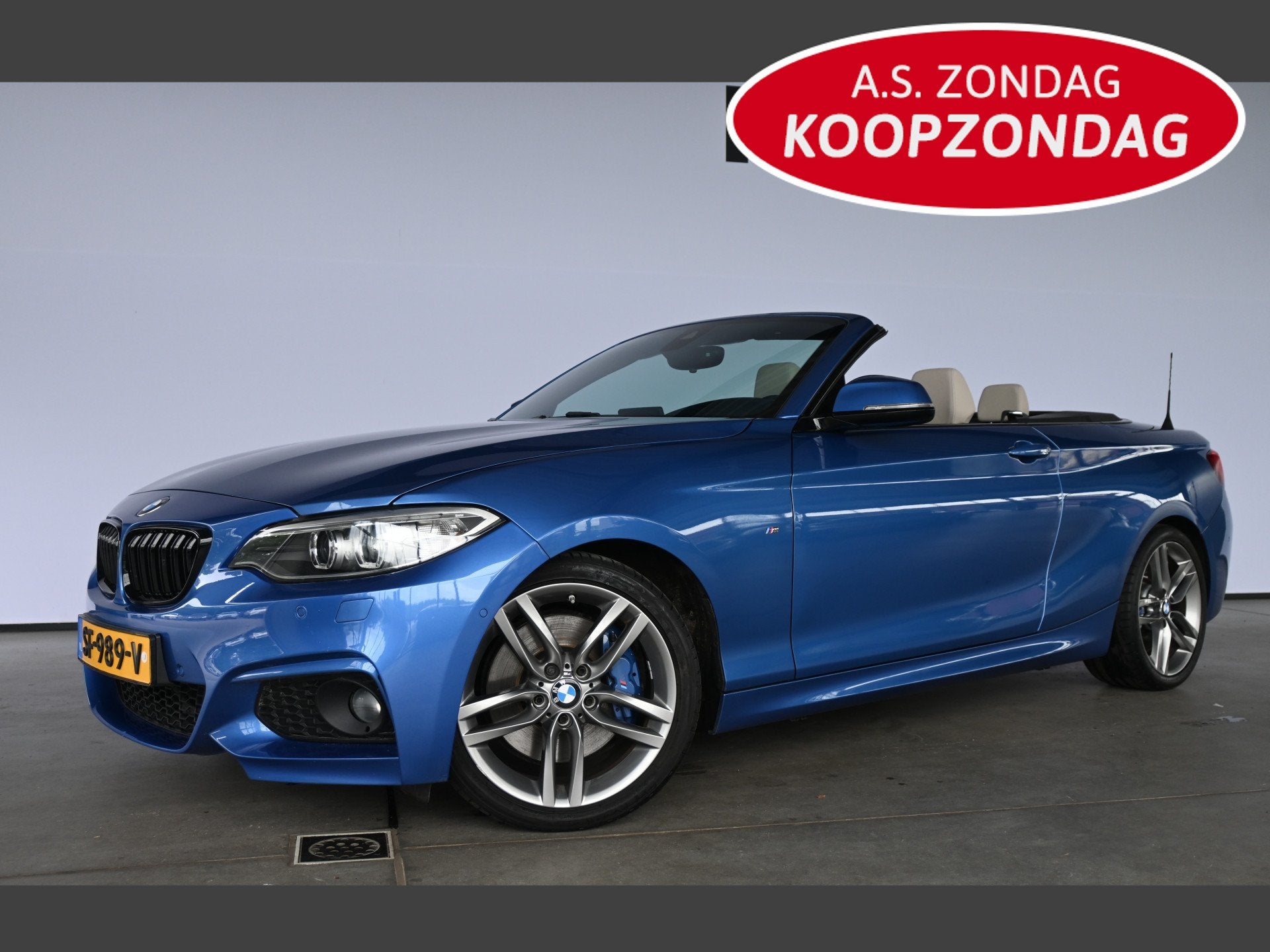 BMW 2 Serie Cabrio 220i High Executive M-Pakket! Automaat Na, Auto's, BMW, Automaat, 1998 cc, Achterwielaandrijving, Gebruikt