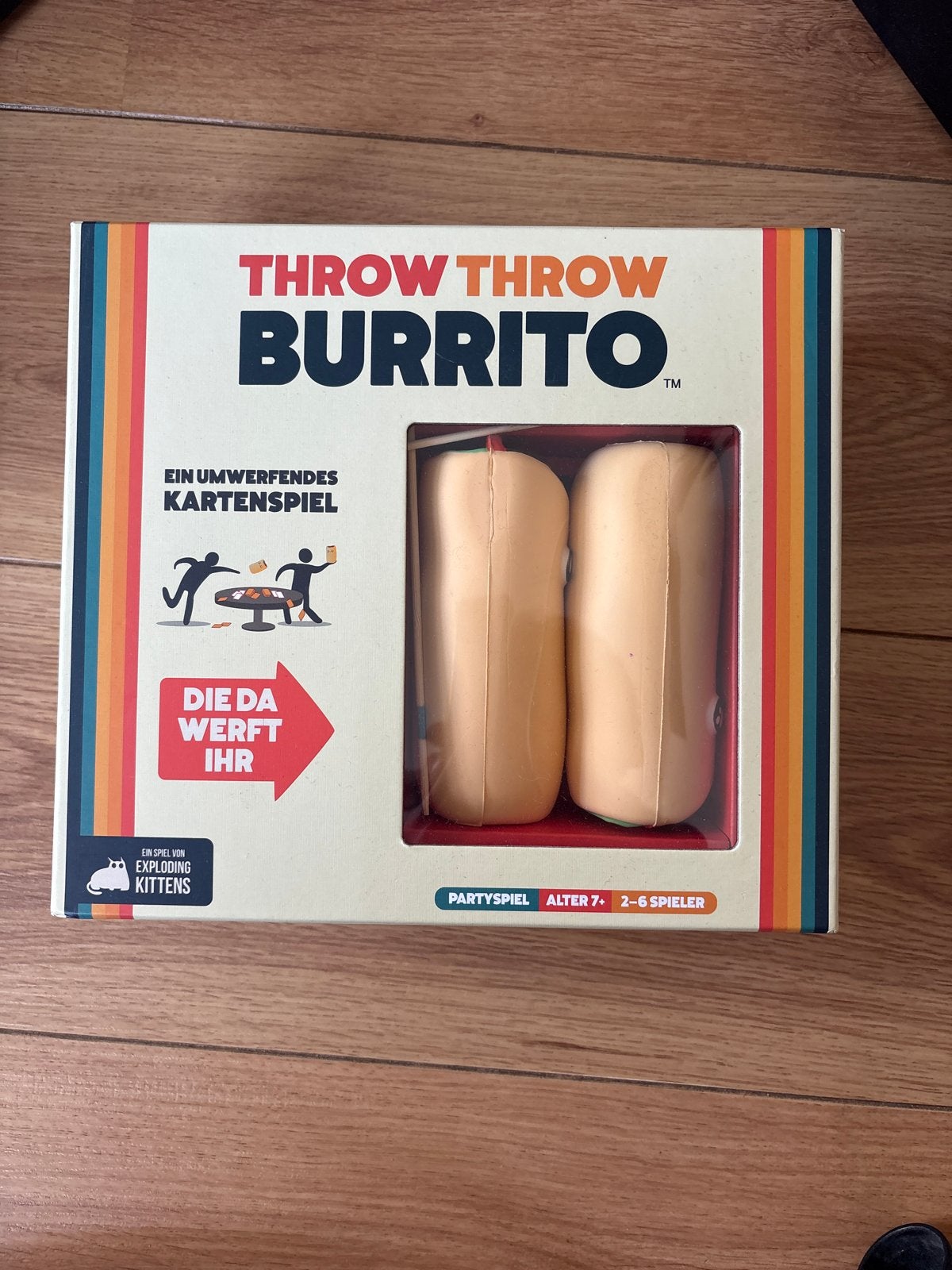 Throw Throw Burrito - Het hilarische kaartspel!, Een of twee spelers, Ophalen, Zo goed als nieuw
