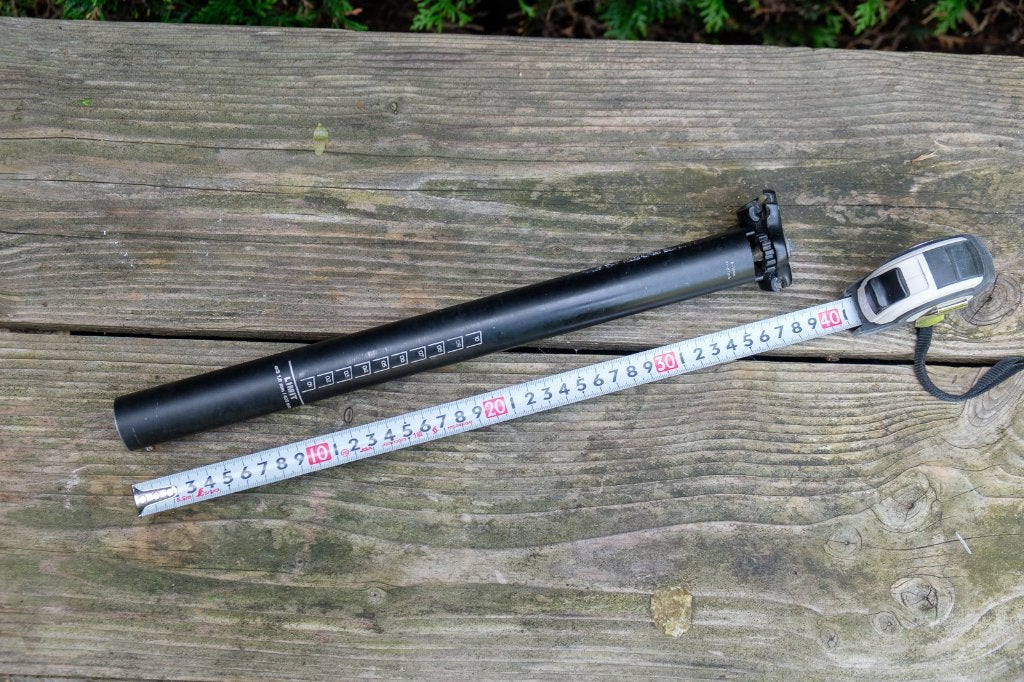 Zadelpen (traploos instelbaar, 31,6mm diameter), Fietsen en Brommers, Fietsonderdelen, Ophalen, Gebruikt, BMX, Onbekend