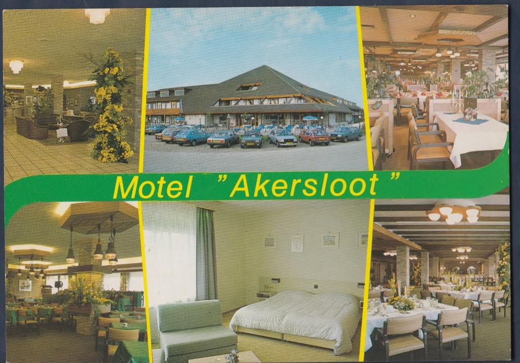 Motel Akersloot van der Valk en Interieur Ongelopen, Verzenden, 1980 tot heden, Ongelopen, Noord-Holland