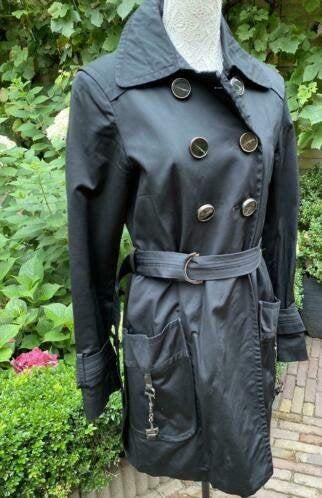 Zara zwarte jas maat M[L][v], Ophalen of Verzenden, Zo goed als nieuw, Maat 38/40 (M), Zwart