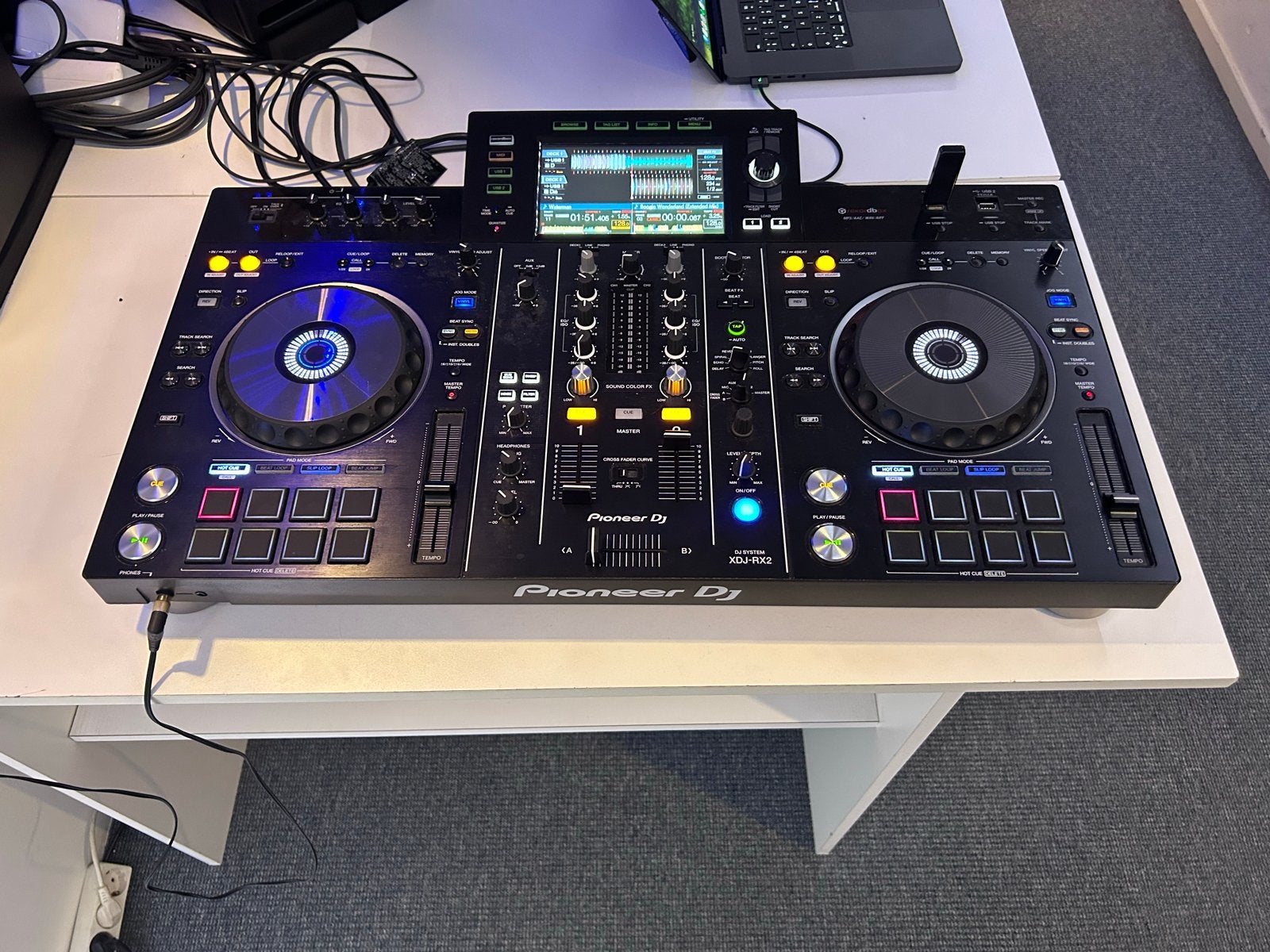 Pioneer XDJ-RX2 DJ-set met flightcase, Muziek en Instrumenten, Dj-sets en Draaitafels, Ophalen of Verzenden, Gebruikt, Dj-set