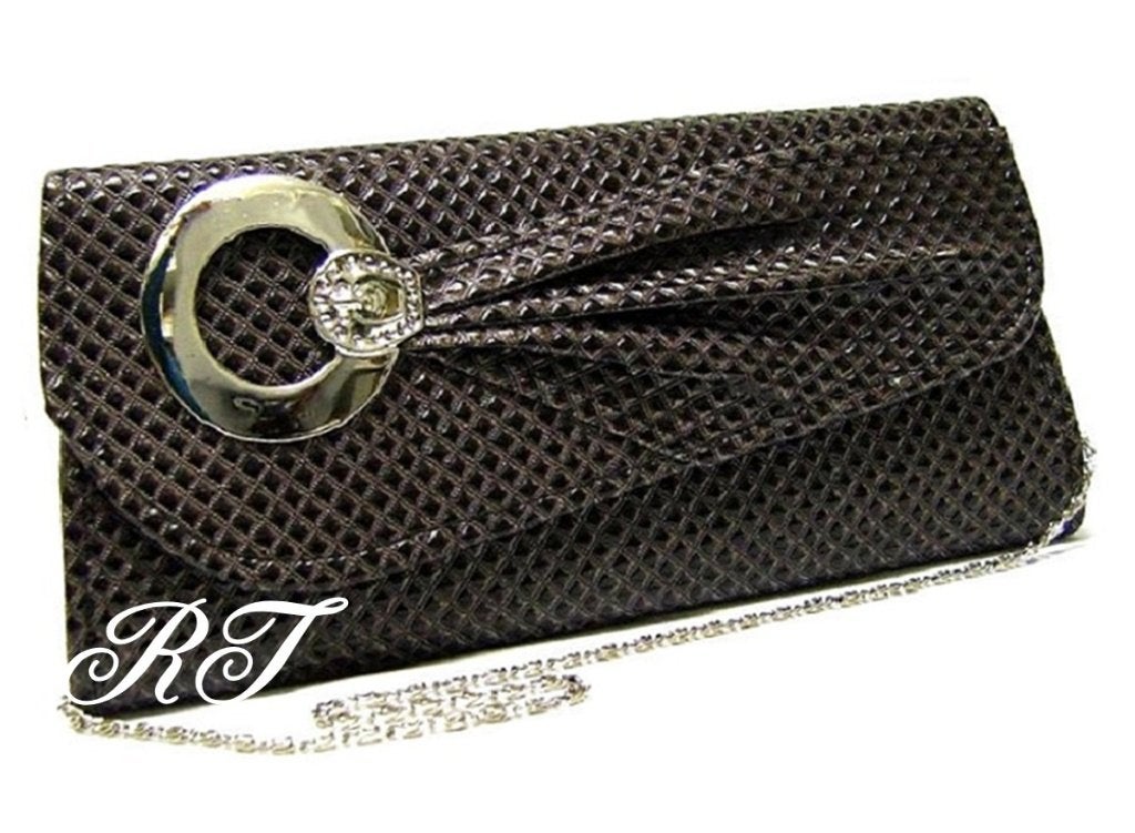 Mooie avondtasje clutch of handtas te gebruiken., Ophalen of Verzenden, Zo goed als nieuw, Bruin, Avondtasje