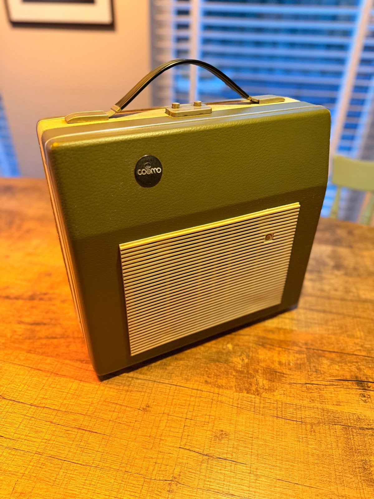 Cosmo 751 Vintage Kofferplatenspeler Jaren '60 - Opknapper, Ophalen of Verzenden, Niet werkend, Platenspeler, Overige merken
