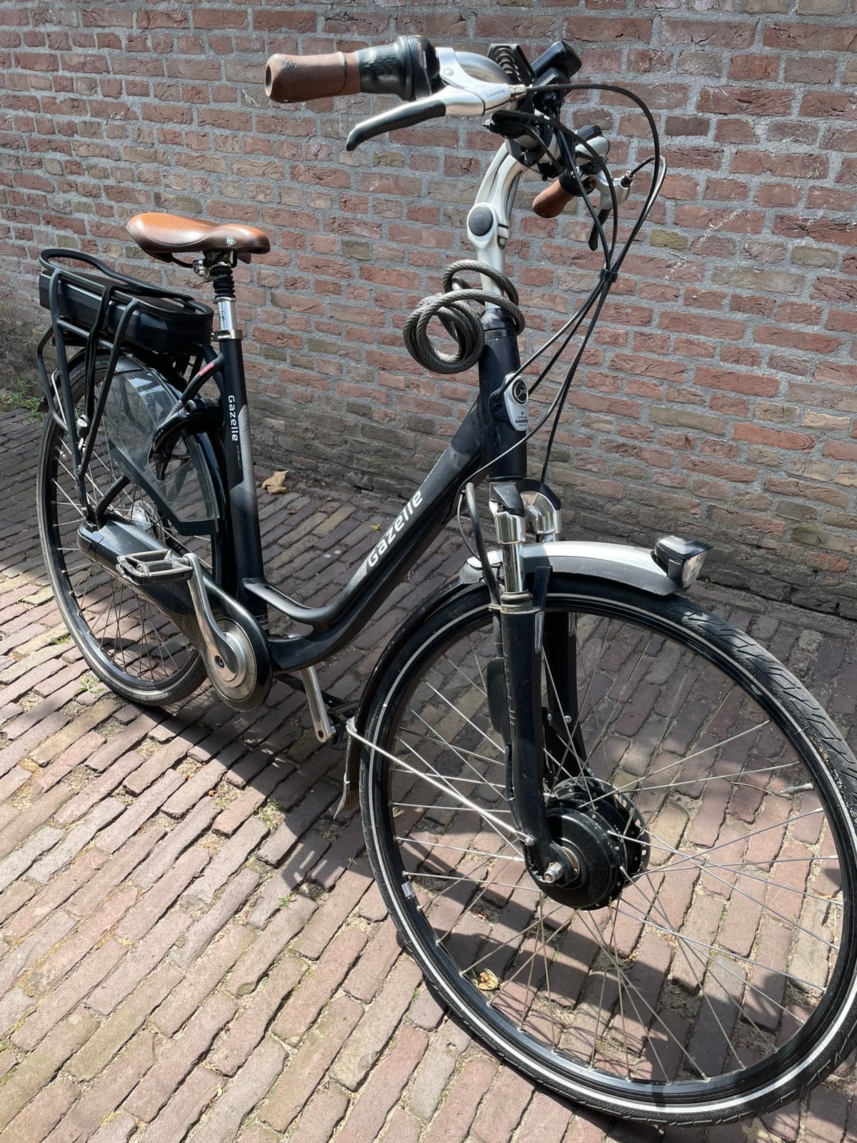 Elektrische Gazelle Orange Comfort, 55 tot 59 cm, Ophalen, Gebruikt, Gazelle