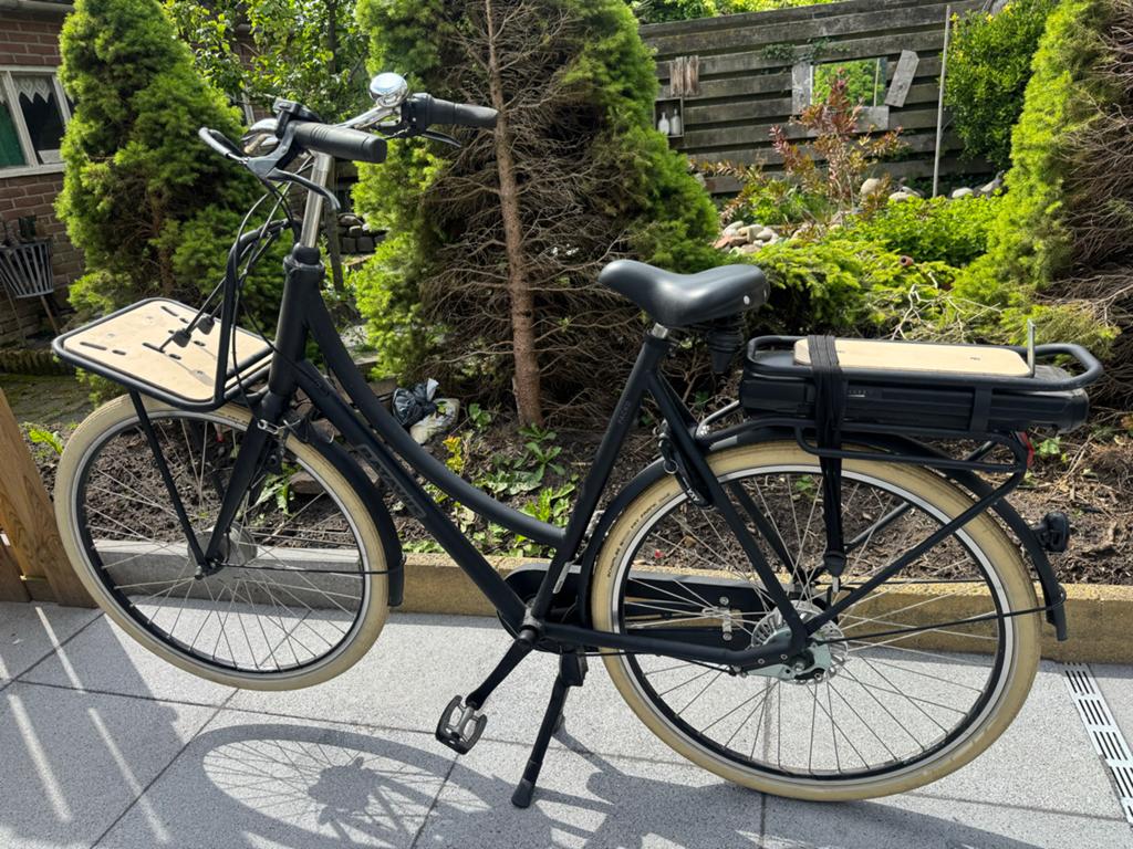 Batavus packd e-go 2021 elecktrische fiets, Fietsen en Brommers, Fietsen | Dames | Damesfietsen, Overige merken, Terugtraprem