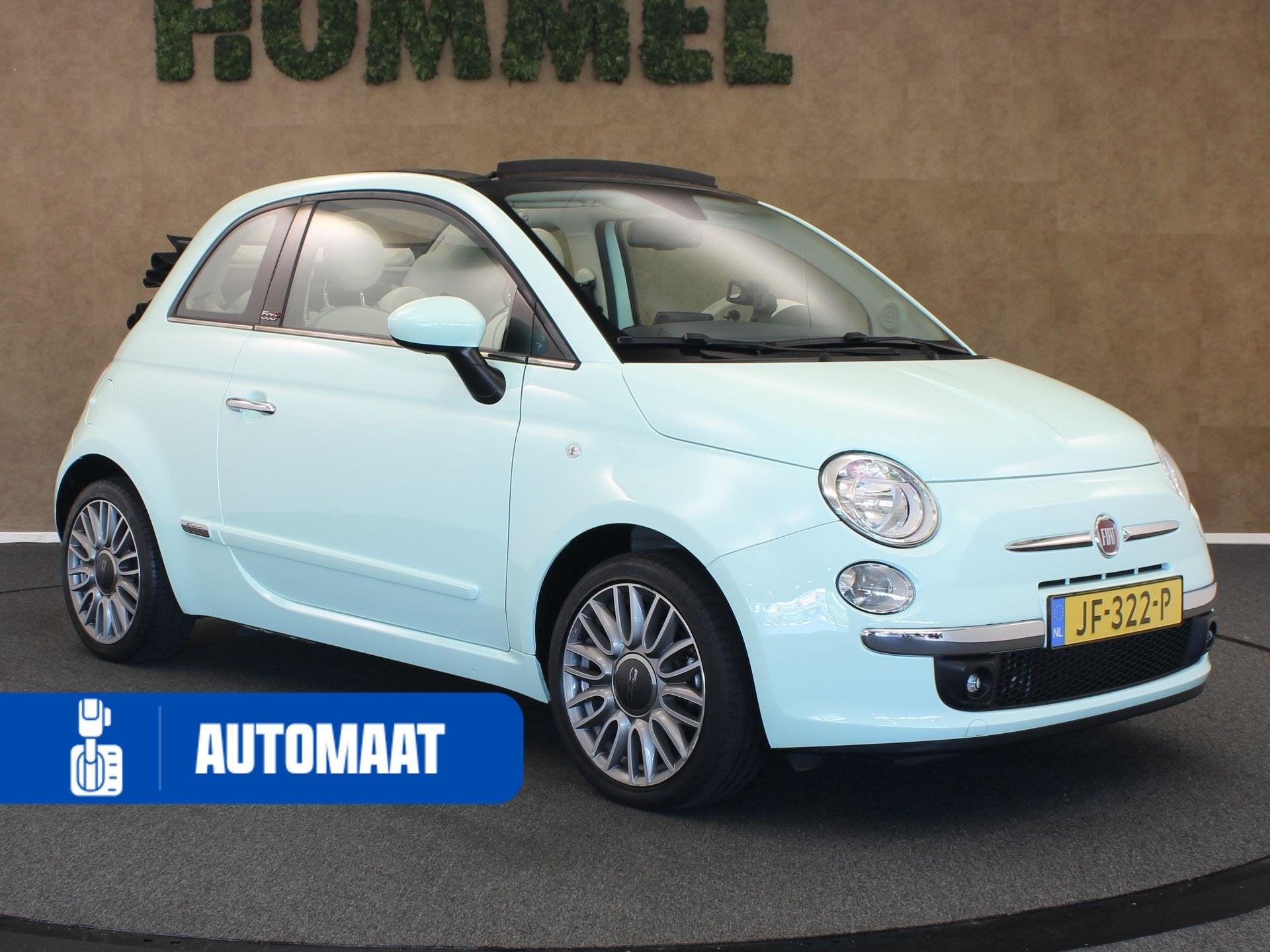 Fiat 500 C 0.9 TwinAir Turbo Lounge - ORIGINEEL NEDERLANDSE, Stof, Gebruikt, 26 km/l, 80 pk