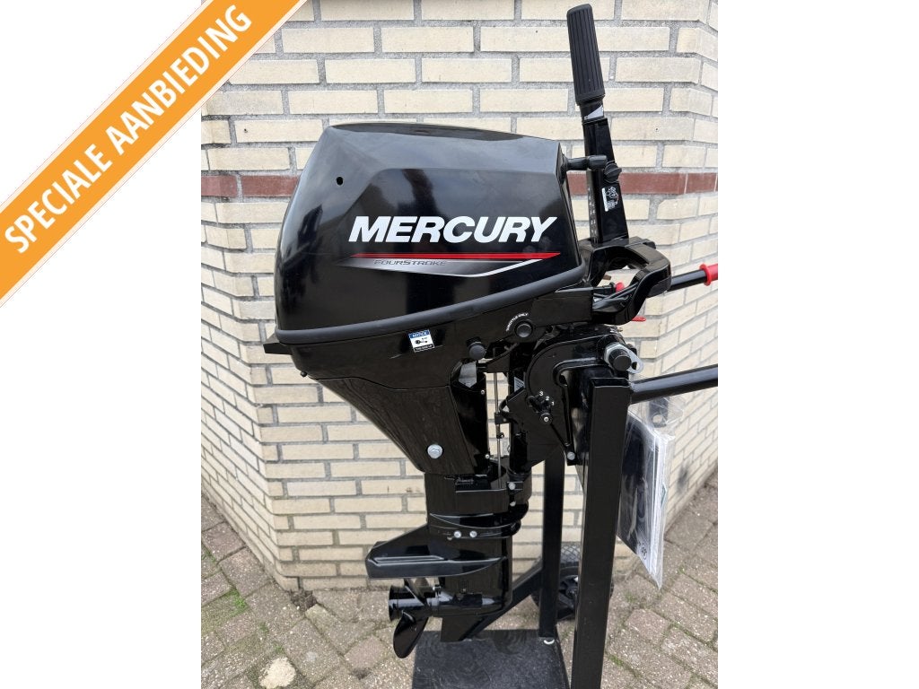 Buitenboordmotor 8pk Mercury F8MH Kortstaart DEMO 2025 4Takt, Niet ingevuld, Niet ingevuld, Nieuw, Benzine