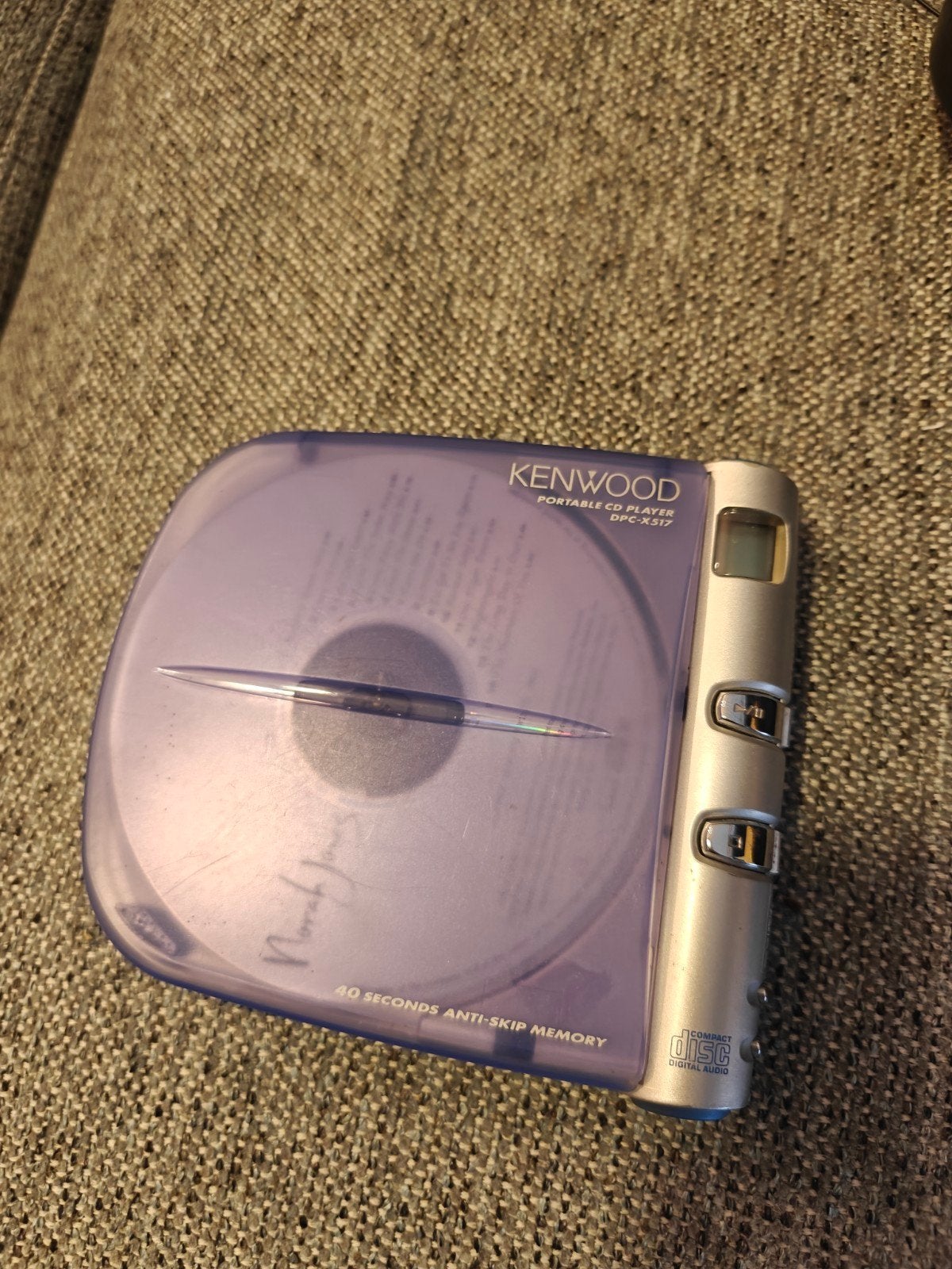 Kenwood DPC-X517 - cd speler - discman - mooi geluid, Audio, Tv en Foto, Ophalen of Verzenden, Discman
