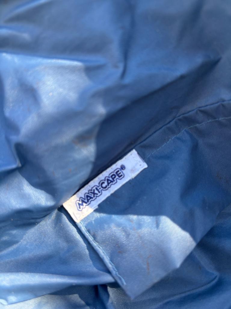 Maxi-Cape Regenponcho - Blauw - voor maxicosi, Ophalen, Gebruikt, Regenpak, Dames