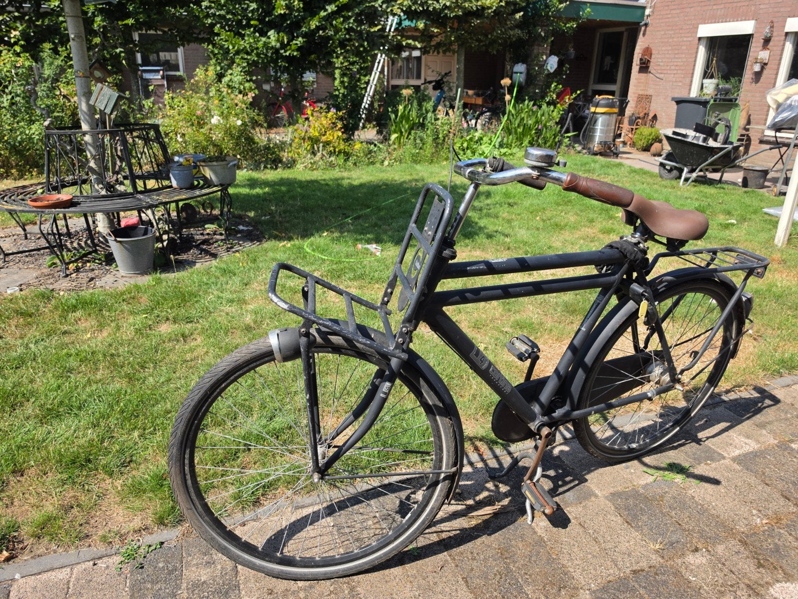 Cortina U4 Transportfiets Heren 7 versnellingen, Fietsen en Brommers, Terugtraprem, Gebruikt, Versnellingen, 57 tot 61 cm