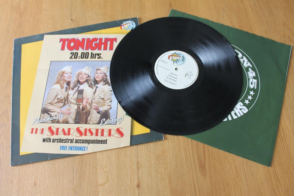 The Star Sisters, Stars on 45 op vinyl, LP, elpee uit 1983, Cd's en Dvd's, Vinyl | Pop, Ophalen of Verzenden, Gebruikt, 12 inch