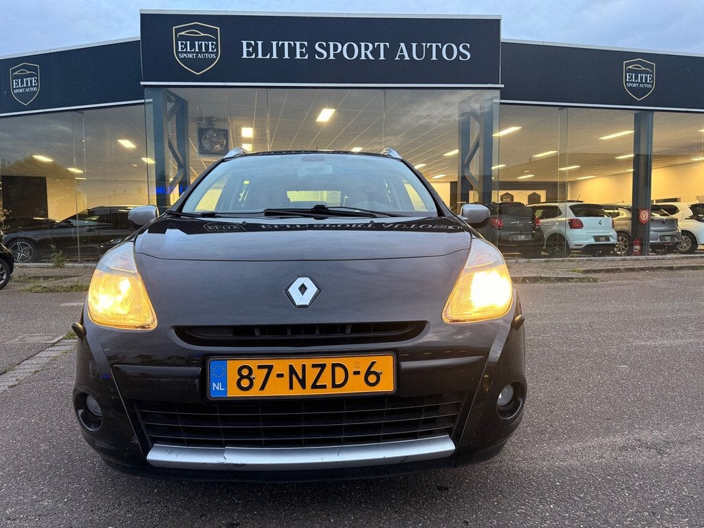 Renault Clio Estate 1.2-16V 20th Anniversary I Cruise contro, Voorwielaandrijving, Gebruikt, Zwart, 4 cilinders