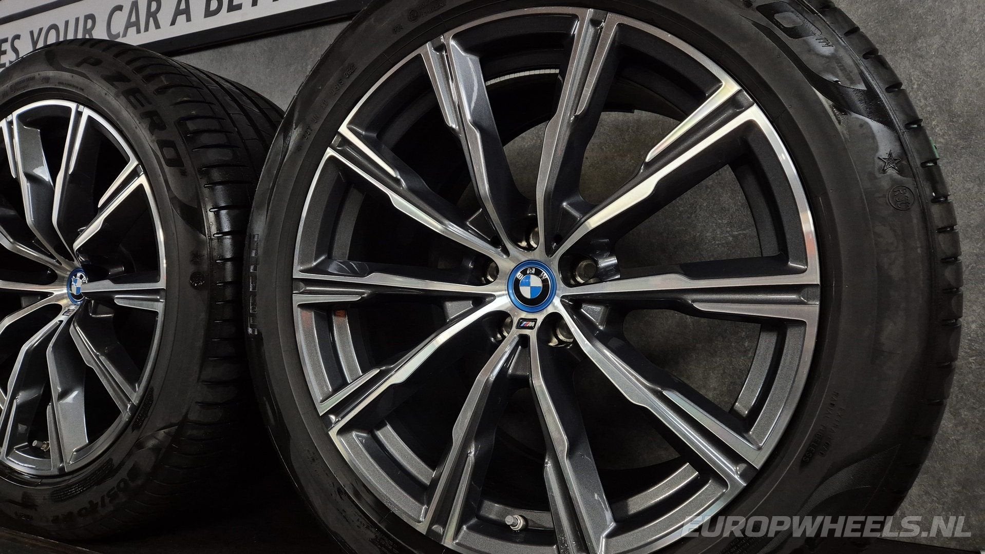 20 inch BMW 740M velgen X5 G05 X6 G06 zomerbanden, Gebruikt, -, -, Banden en Velgen