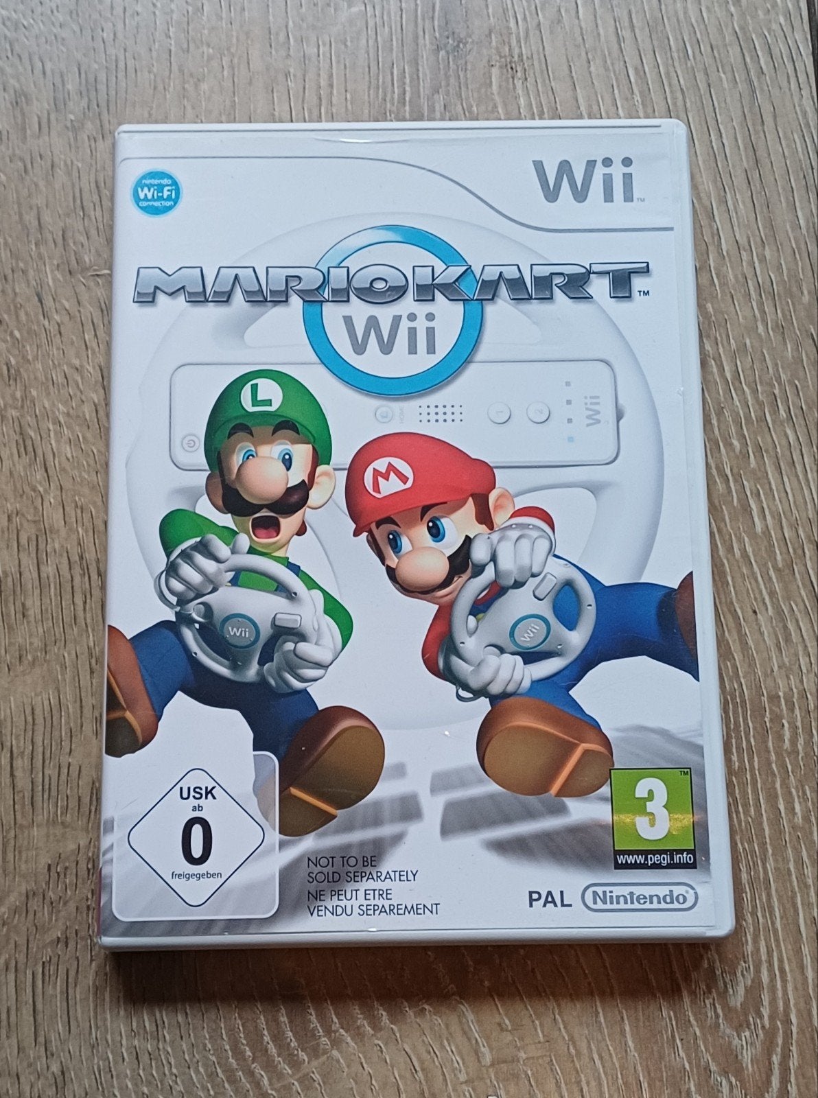 Mario Kart Wii Nintendo Wii PAL getest en werkend, Gebruikt, Racen en Vliegen, Ophalen of Verzenden, 3 spelers of meer