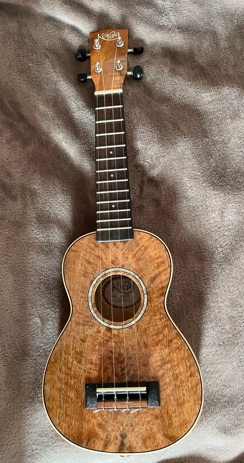 Korala sopraan ukulele, Muziek en Instrumenten, Snaarinstrumenten | Overige, Ophalen of Verzenden, Zo goed als nieuw, Ukelele