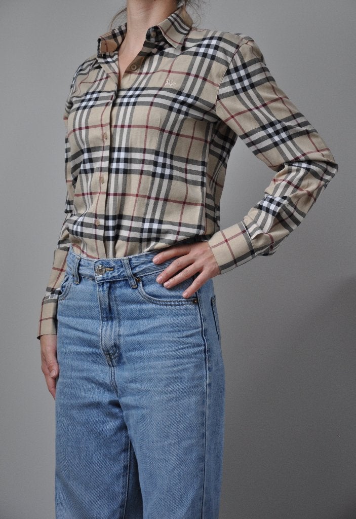 Burberry blouse m, Burberry blouse s, dameskleding s,m, Overige kleuren, Ophalen of Verzenden, Zo goed als nieuw, Burberry