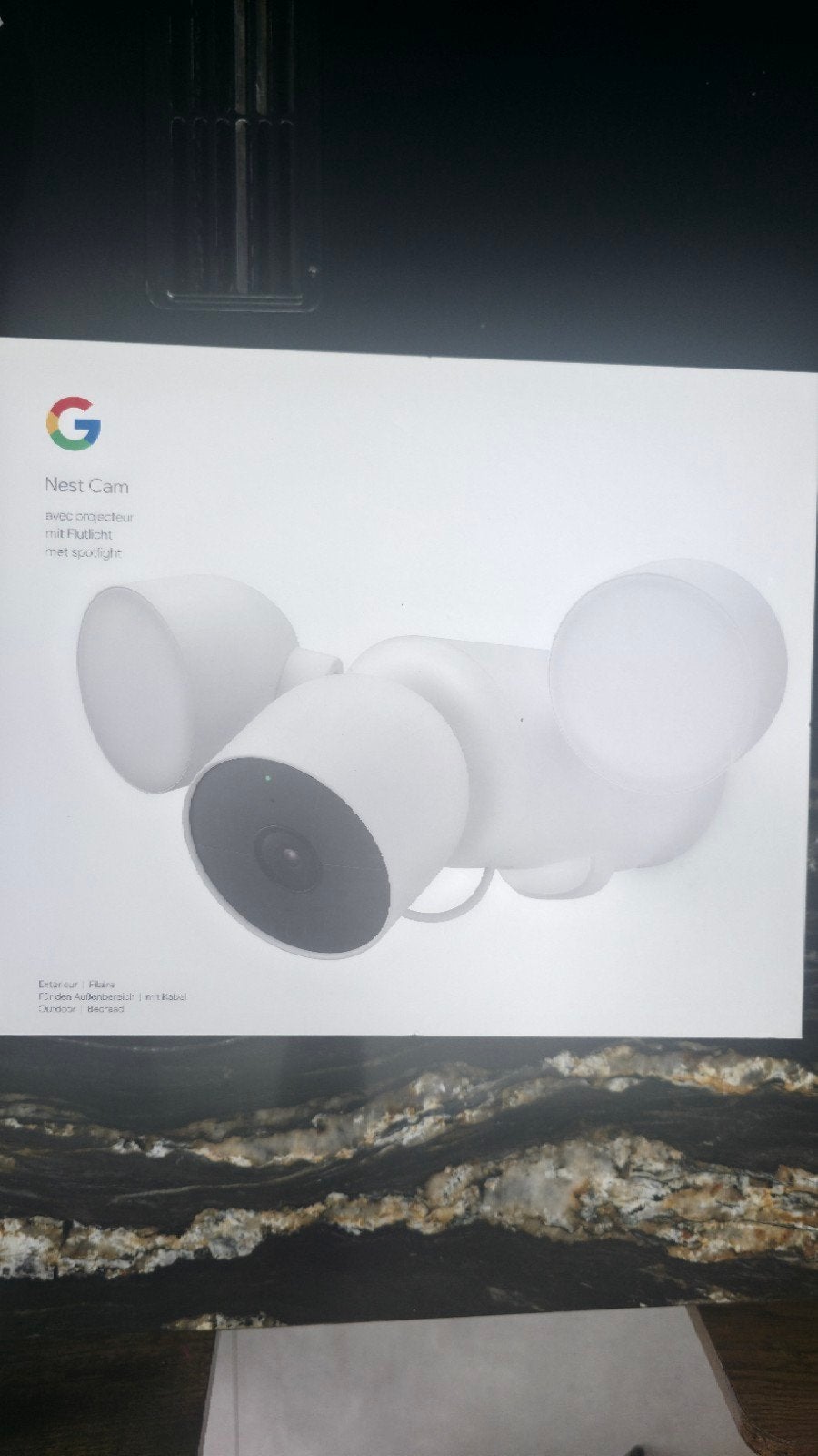 Google Nest Cam met floodlight en een Nest Cam met magneet, Doe-het-zelf en Verbouw, Alarmsystemen, Ophalen of Verzenden, Zo goed als nieuw