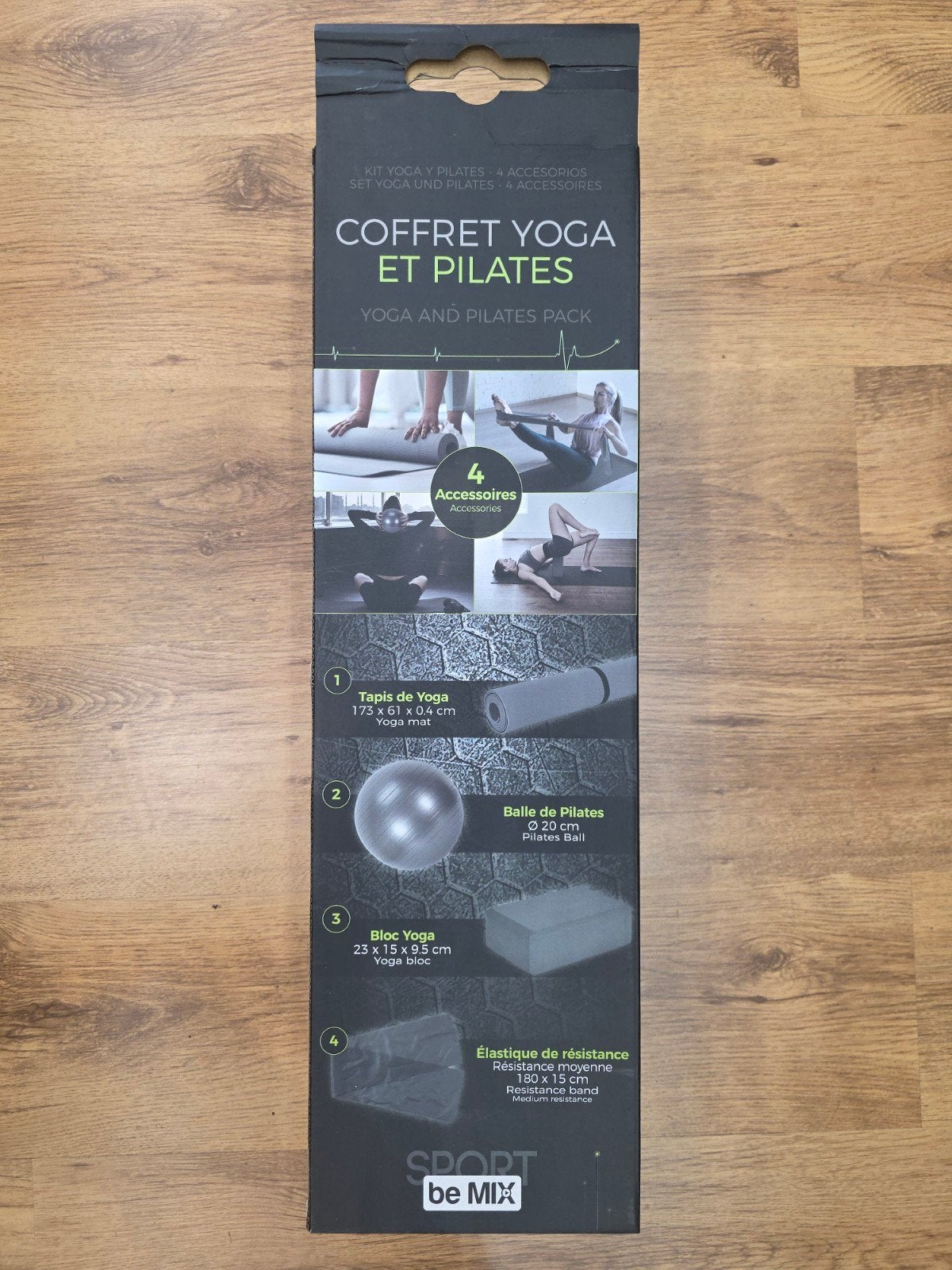 Nieuw Yoga en Pilates Pakket - Mat, Bal, Blok, Elastiek, Ophalen of Verzenden, Nieuw, Yoga-accessoire