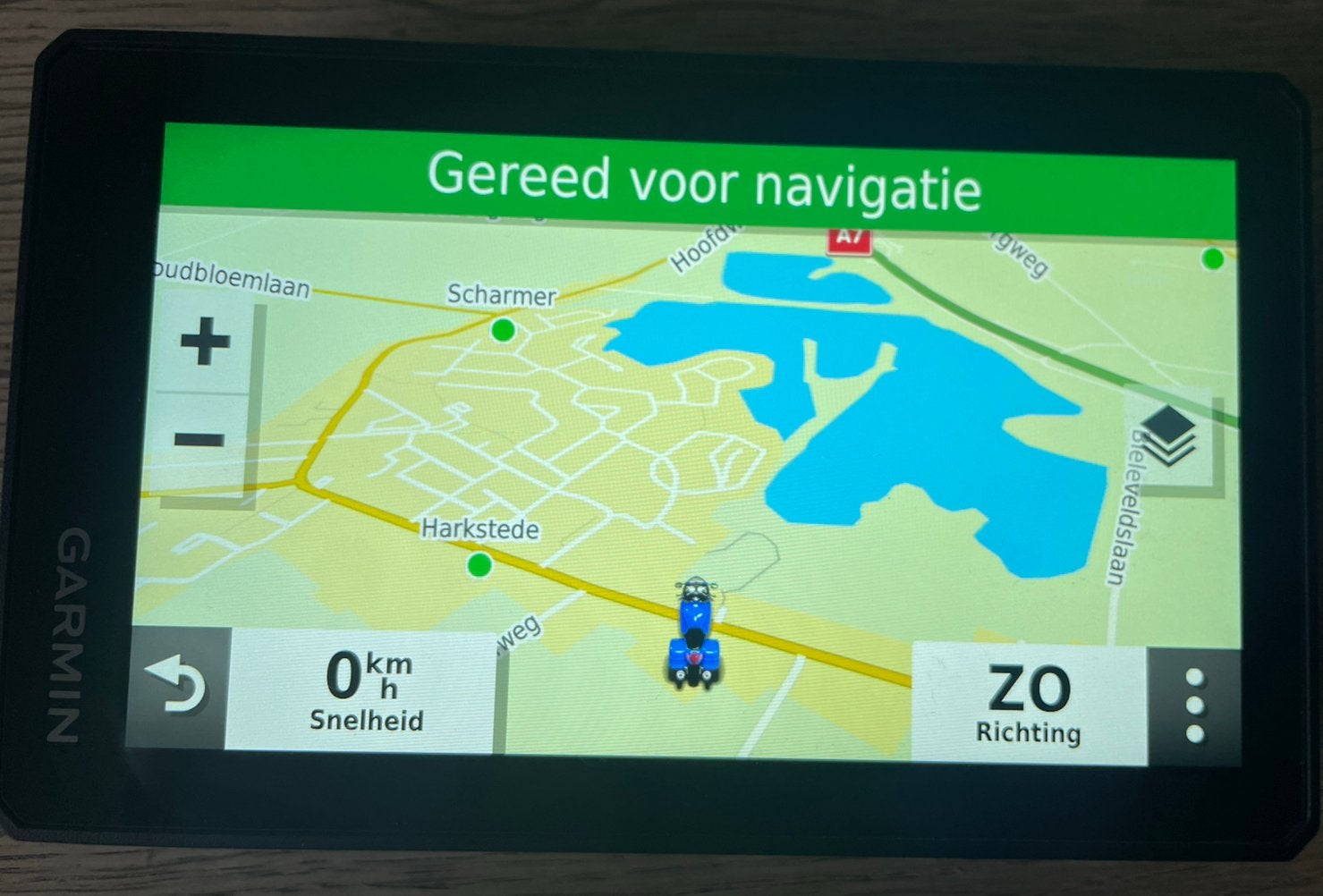 Garmin Zumo XT 5,5” inclusief stuurhouderset, Ophalen of Verzenden, Zo goed als nieuw