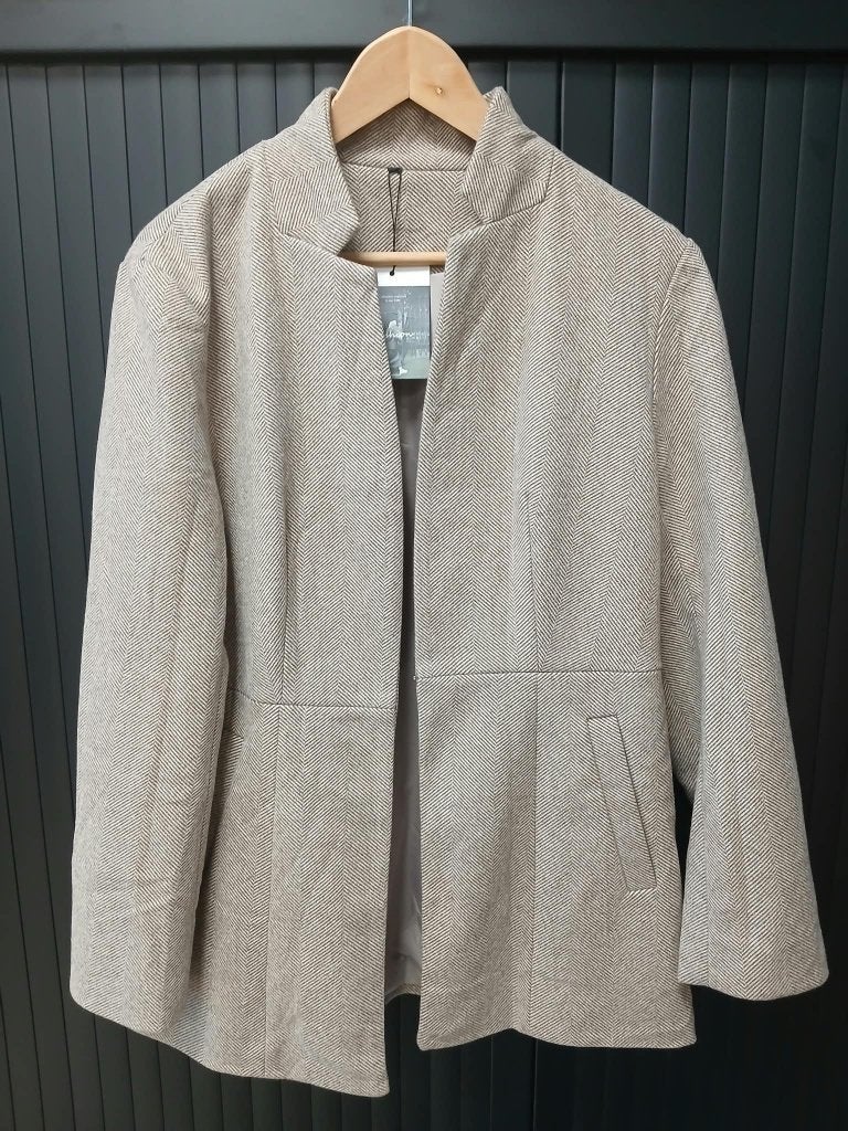 blazer jasje dames, Maat 38/40 (M), Beige, Nieuw, Ophalen of Verzenden