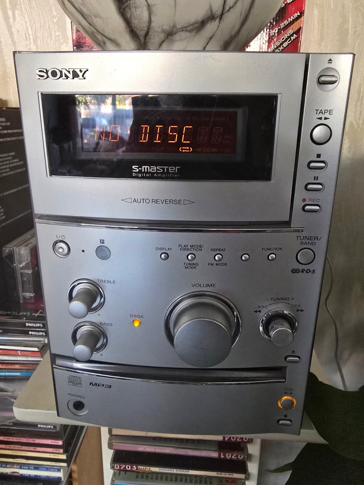Sony Microset met speakers - Compacte Stereo Installatie, Gebruikt, Microset, Cassettedeck, Ophalen of Verzenden