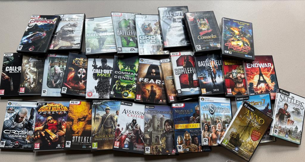 30 Oude PC Games: Shooters & RTS (1990-2010), Spelcomputers en Games, Games | Pc, Ophalen, Online, Gebruikt, Shooter