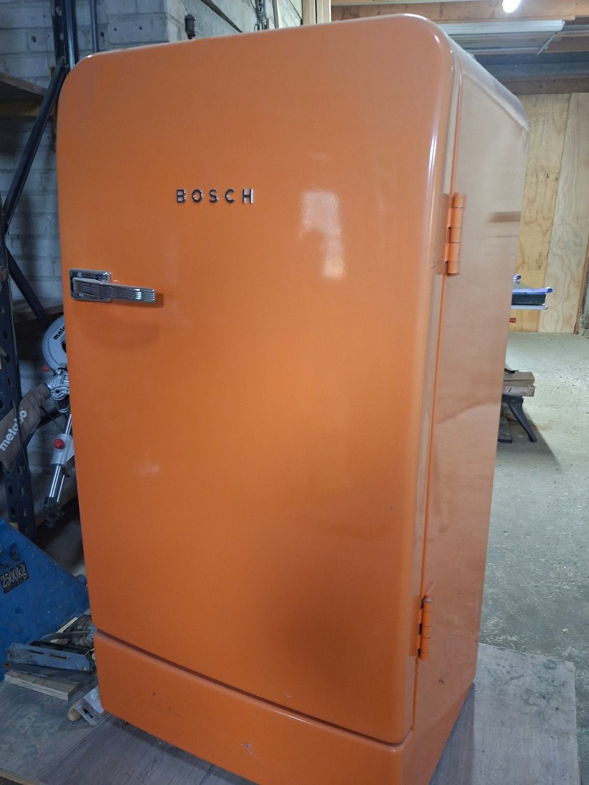 Bosch Classic Edition Oranje Koelkast - Limited Edition, Witgoed en Apparatuur, Koelkasten en IJskasten, Ophalen, 150 tot 200 liter