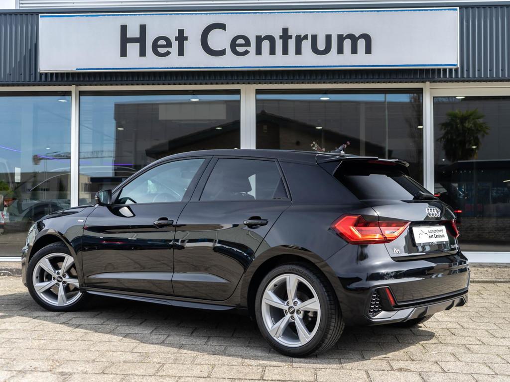 Audi A1 Sportback 35 TFSI Pro Line S DSG / Keyless / Stoelve, Stof, 4 cilinders, 150 pk, Zwart
