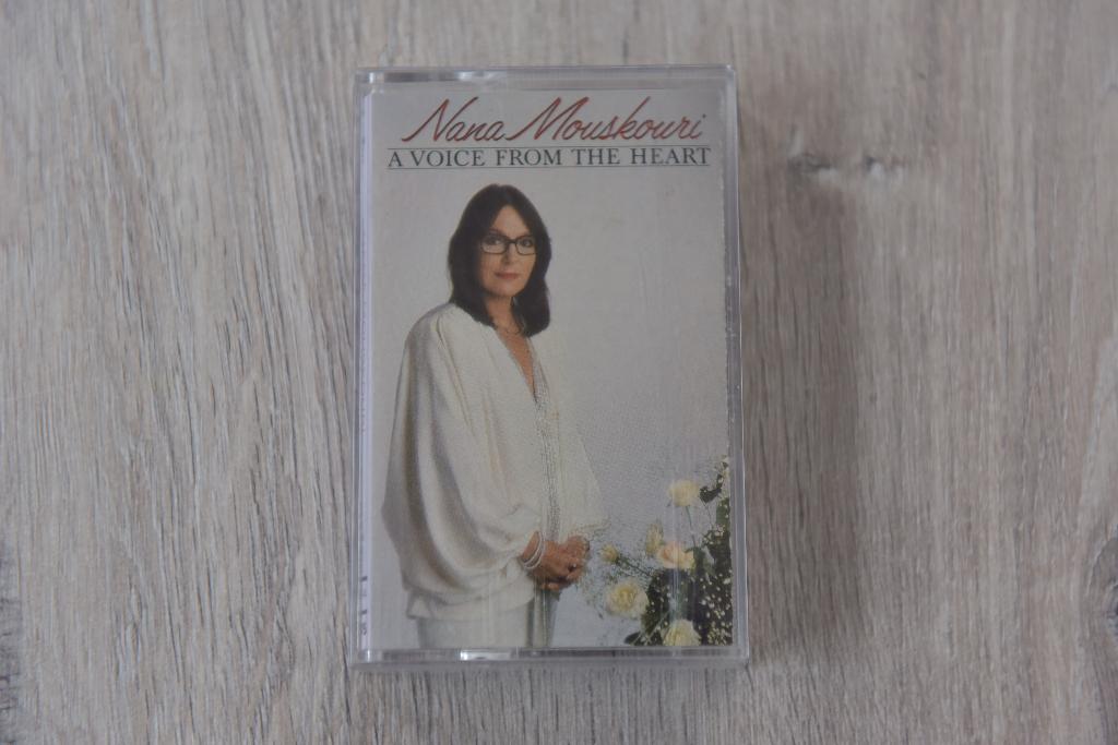 MC - NANA MOUSKOURI -- A VOICE FROM THE HEART, Cd's en Dvd's, Cassettebandjes, Verzenden, Zo goed als nieuw, Pop, 1 bandje