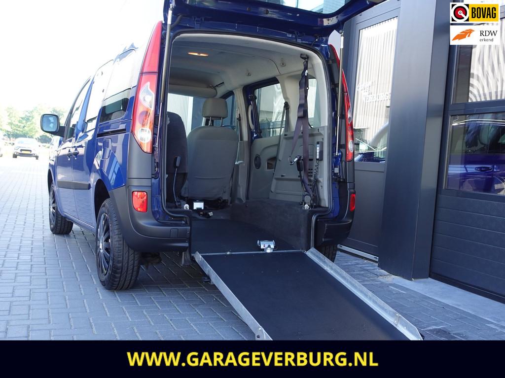 Renault Kangoo Family 1.6 16V Expression / Rolstoel / Invali, Stof, Gebruikt, 4 cilinders, Blauw