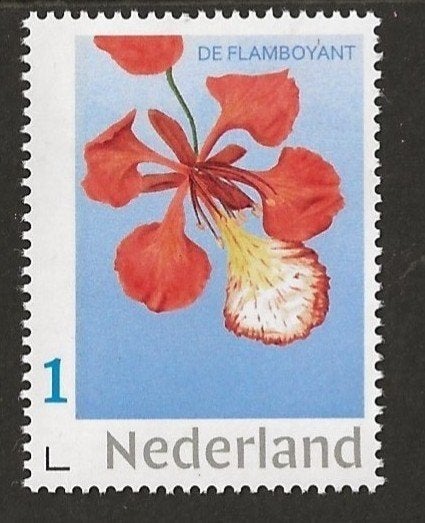 Persoonlijke zegel St eustatius De Flamboyant, postrfris, Ophalen of Verzenden, Postfris