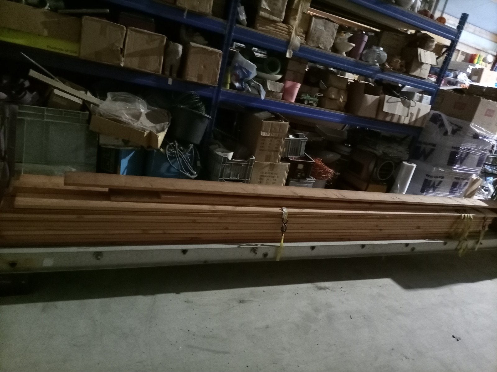 Nieuwe Douglas vlonderplanken met groeven (30x 4m), Doe-het-zelf en Verbouw, Hout en Planken, Ophalen