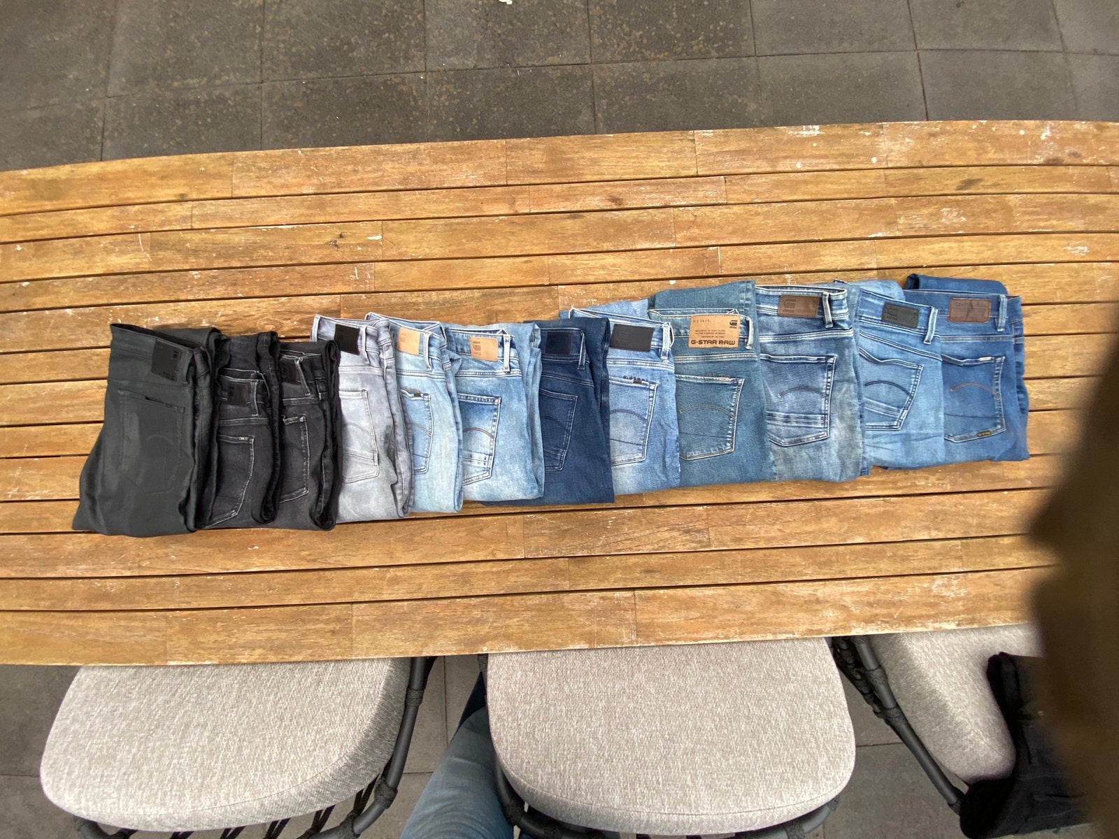 12 g-star spijkerbroeken, Kleding | Dames, Ophalen of Verzenden, Zo goed als nieuw, Overige kleuren, W30 - W32 (confectie 38/40)